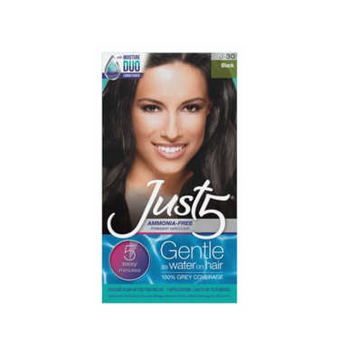 Just 5 Ammonia-Free Permanent Haircolor – Black - J-30 - ANNS BEAUTY SUPPLY